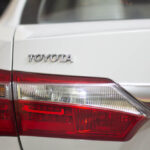 Photo Of Back Ligh Of Toyota XLI Car