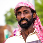 A Man On Darbar Hazrat Baha-ul-Din Zakerya Multan