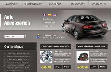 Car Store E-Commerce Store