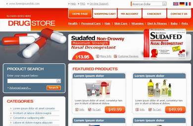 Drug & Medicine E-Commerce Store