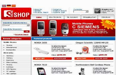 Electronics E-Commerce Store