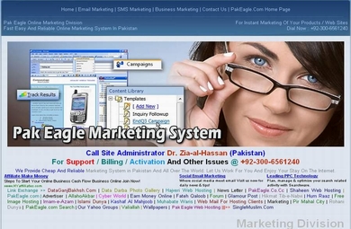 PakEagle.Com Marketing System