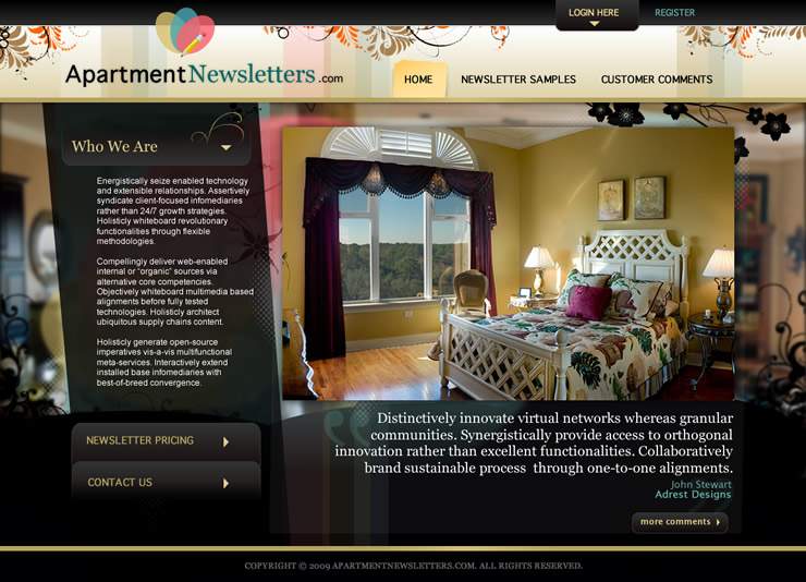 Appartment Newsletter