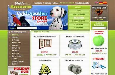 Online Pets Store