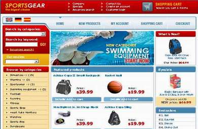 Online Sports Store