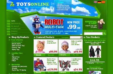 Online Toy Store