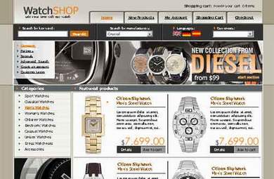 Online Watch Store