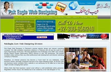 PakEagle.Com Web Designing Service By Pak Eagle Enterprises